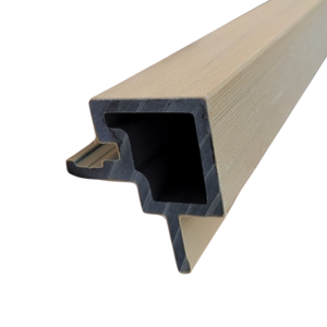 Listwa wykończeniowa narożna lamele 3D DUAL-SYSTEM Beige 3mb