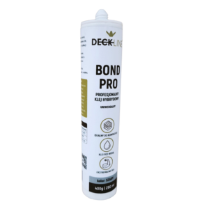Klej hybrydowy BOND PRO Szary 400g / 290ml