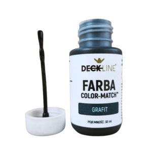 Farba COLOR-MATCH Grafit z pędzelkiem 25ml