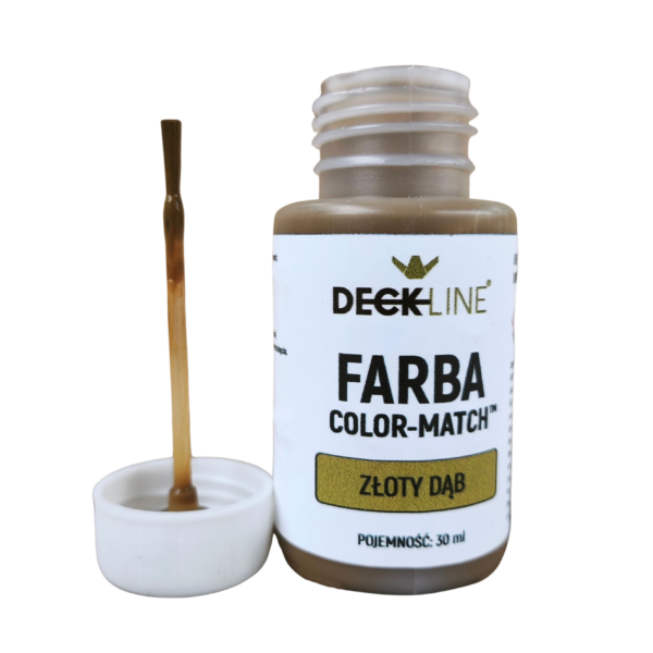 Farba COLOR-MATCH Złoty dąb z pędzelkiem 25ml