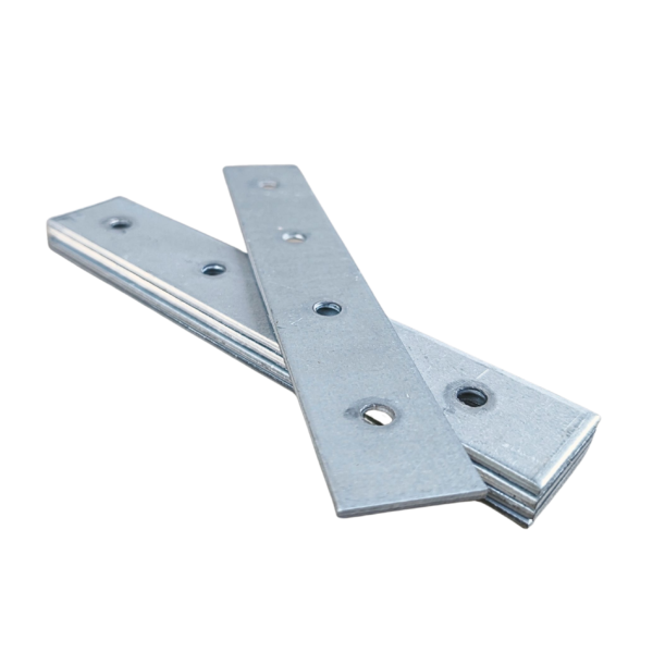 Łącznik płaski 100x20x2mm ocynk biały do LAL4020