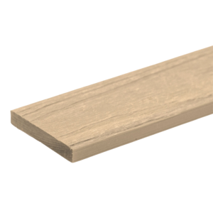 Listwa wykończeniowa płaska NATURAL Jasny brąz 7,2×1,1cm 3mb